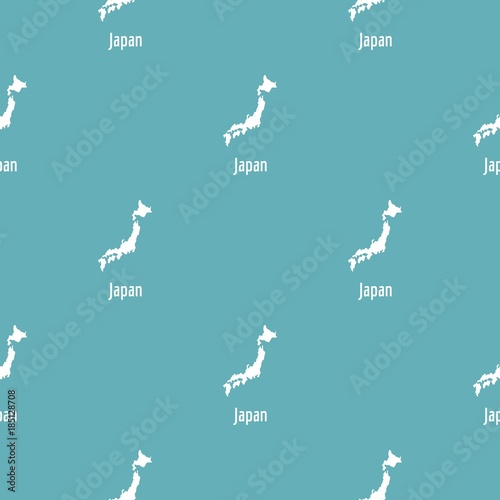 Japan map in black. Simple illustration of Japan map vector isolated on white background