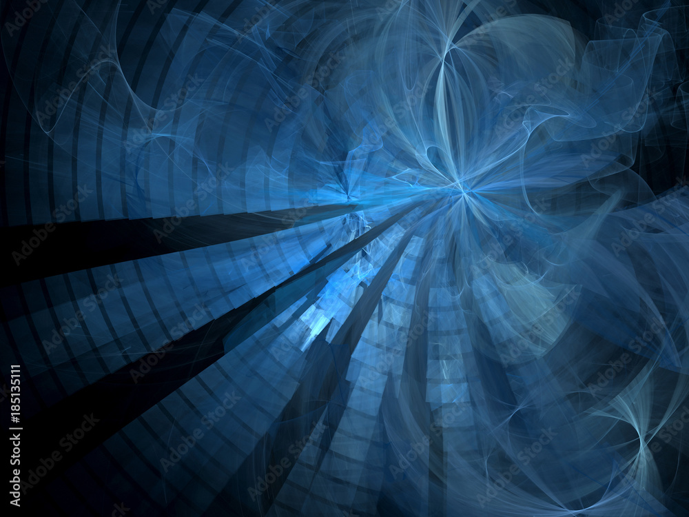 Naklejka premium abstract fractal background