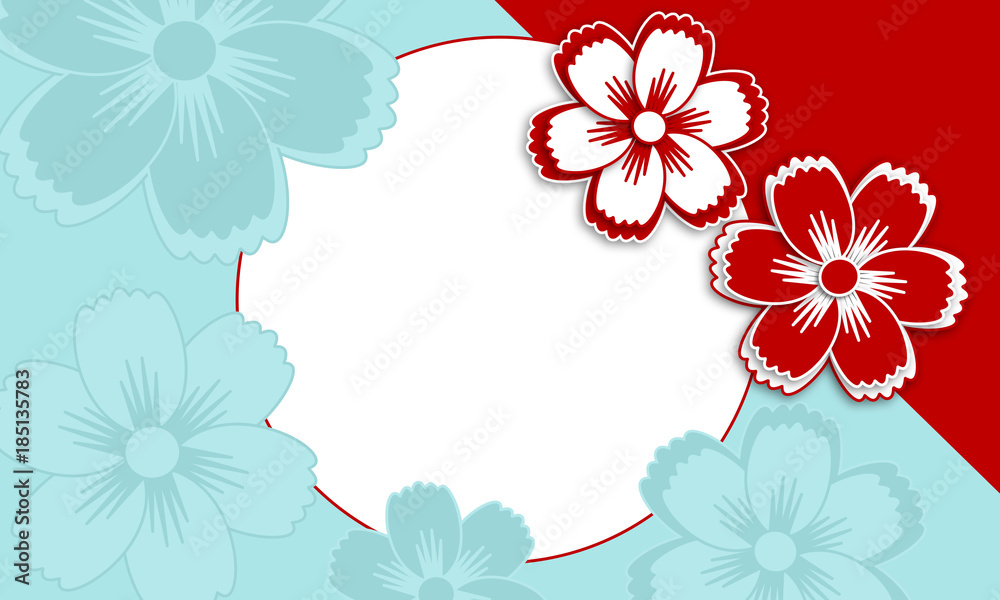Obraz premium Template for greeting card