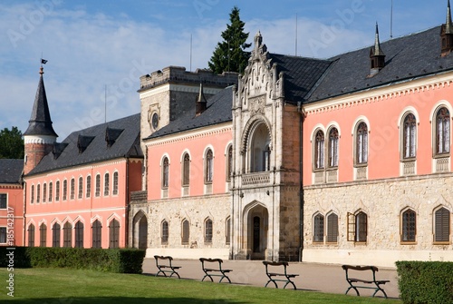 Castle Sychrov near Turnov in the Northern Bohemia, Czech republic photo