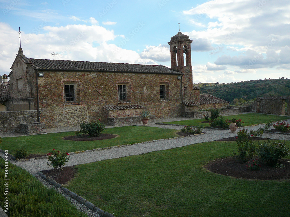 View of the city of Monte San Savino