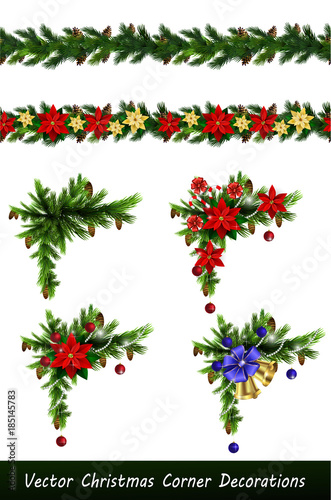Vector Christmas Border