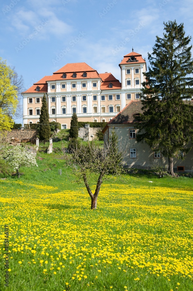 Castle  Valec in western Bohemia, Czech republic
