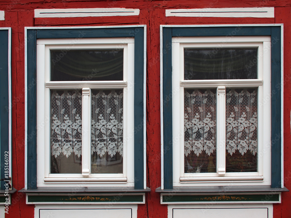Holzfenster-Bauernhaus