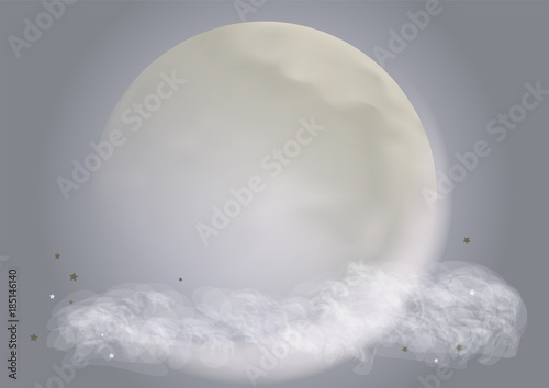 abstract moon