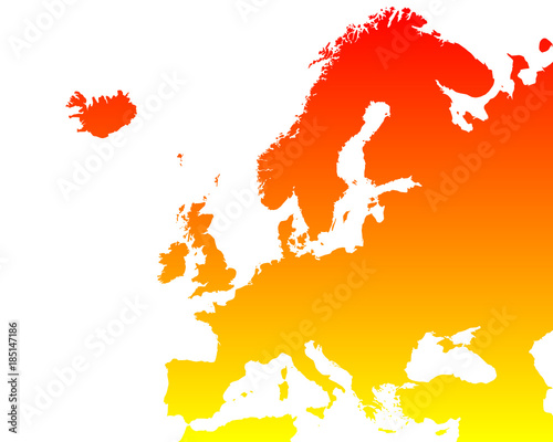 Karte von Europa