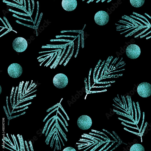 Winter seamless pattern. Christmas background. 