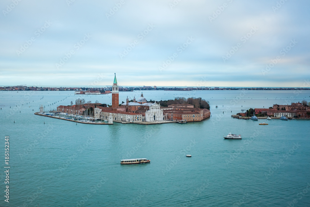 Panoramic view of Venice from the Campanile di San Marco