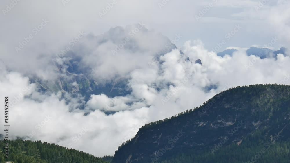 Time lapse Tofane in Dolomiti Time lapse Tofane in Dolomiti