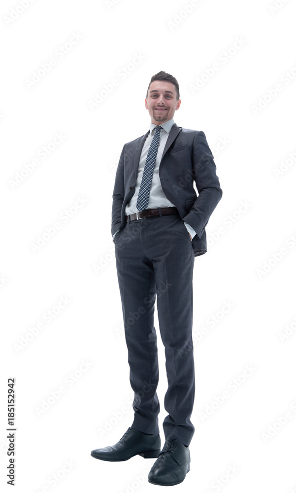 bottom view. successful businessman bottom view. successful businessman