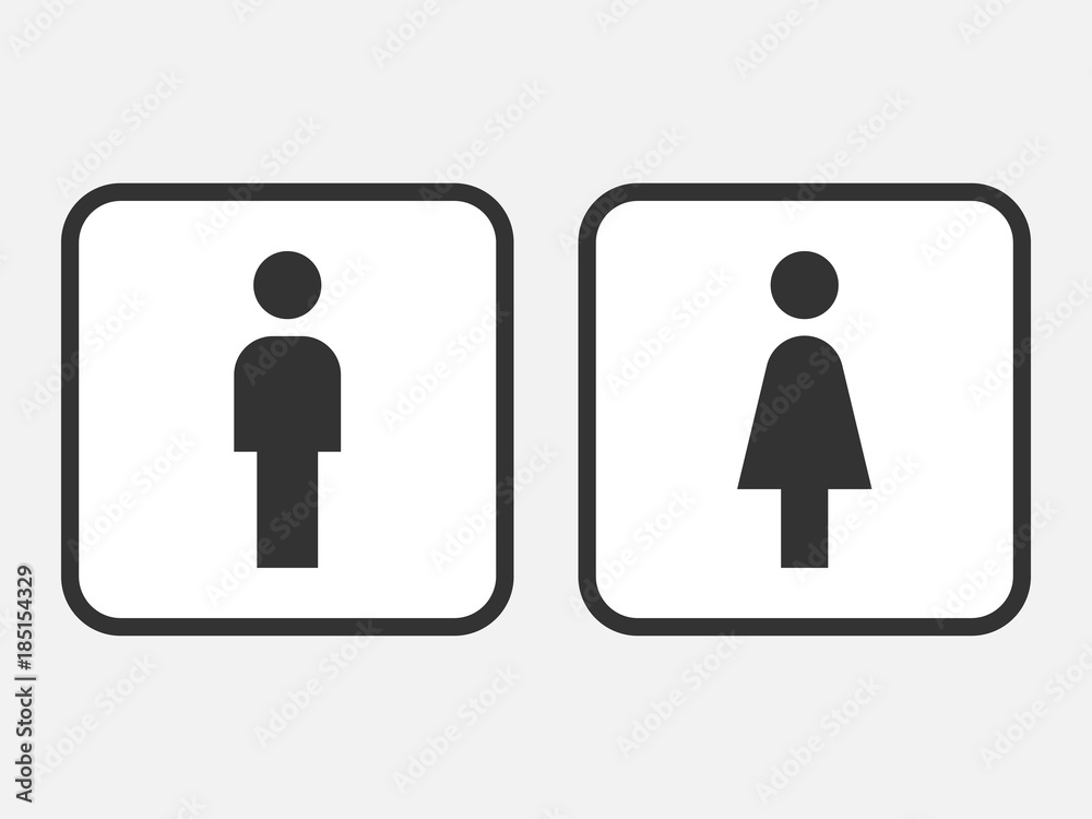 wc symbol. vector toilet icon. men and women wc sign wc symbol. vector toilet icon. men and women wc sign