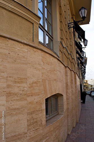 facade of an ancient building