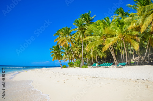 Untouched tropical beach in Sri Lanka