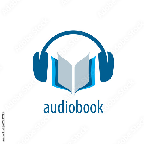 Audiobook. Vector logo template