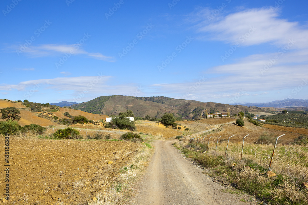 arid spanish scenery