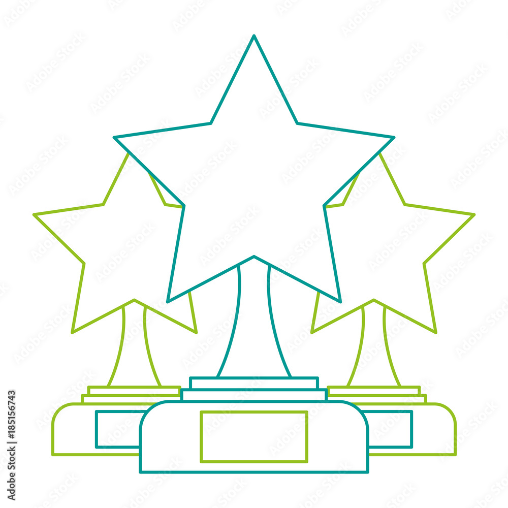 star trophies winner icon vector illustration design star trophies winner icon vector illustration design