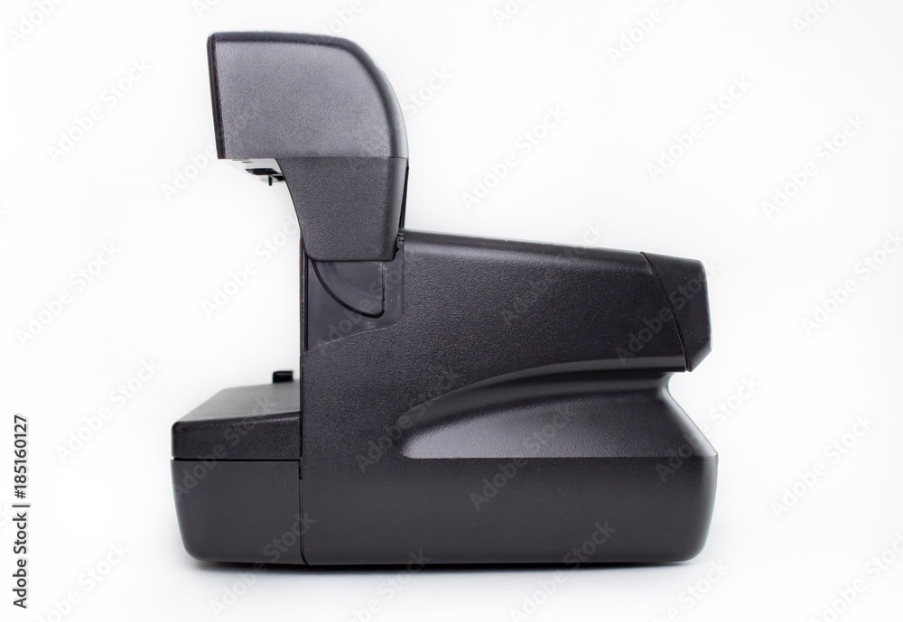 instant photo camera isolated on white background instant photo camera isolated on white background