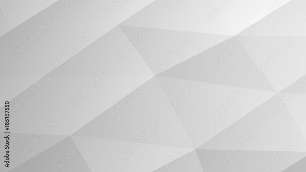 Abstract white cg polygonal crystal surface. Geometric poly silver triangles motion background. Abstract white cg polygonal crystal surface. Geometric poly silver triangles motion background.