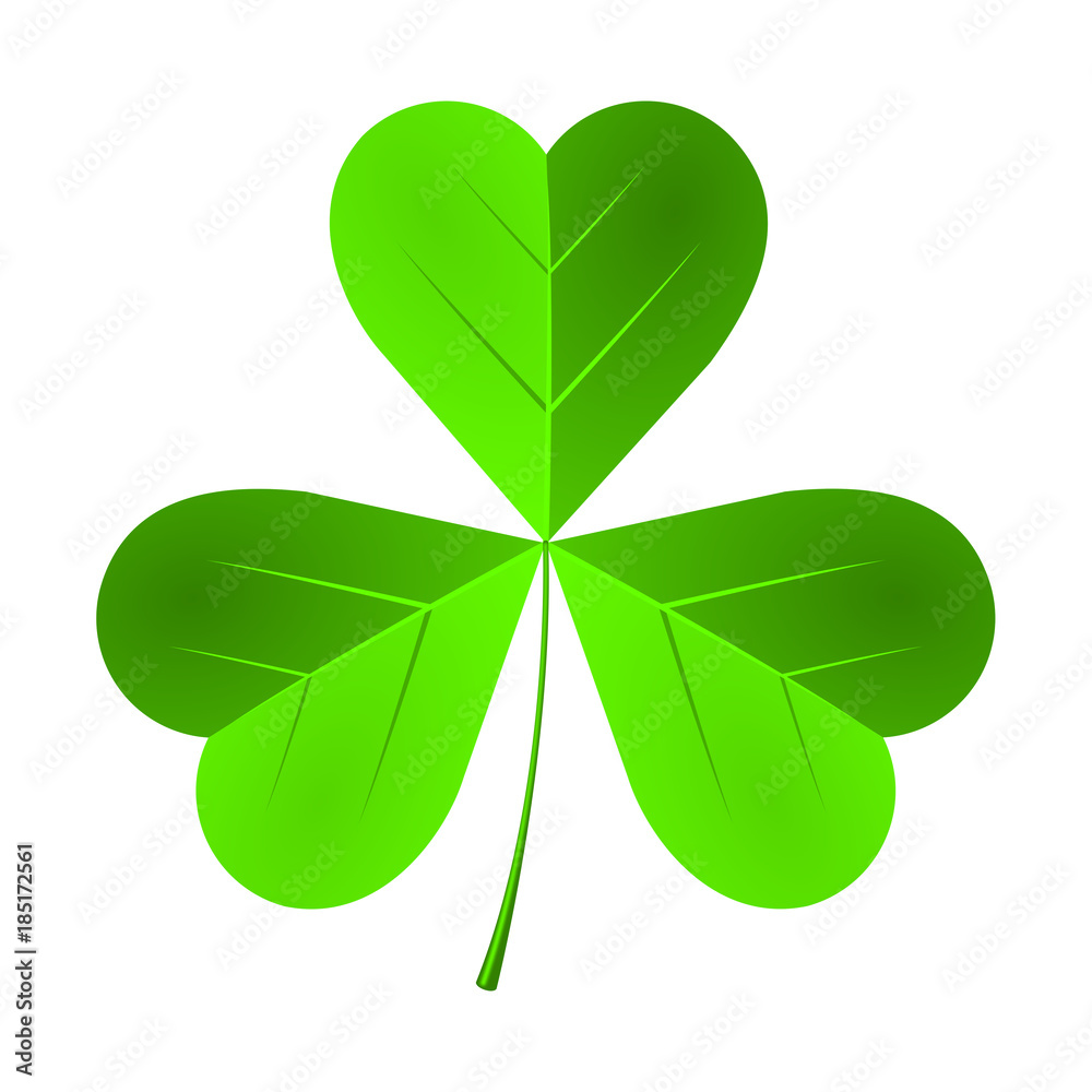 St. Patrick's Day illustration - clover, shamrock St. Patrick's Day illustration - clover, shamrock