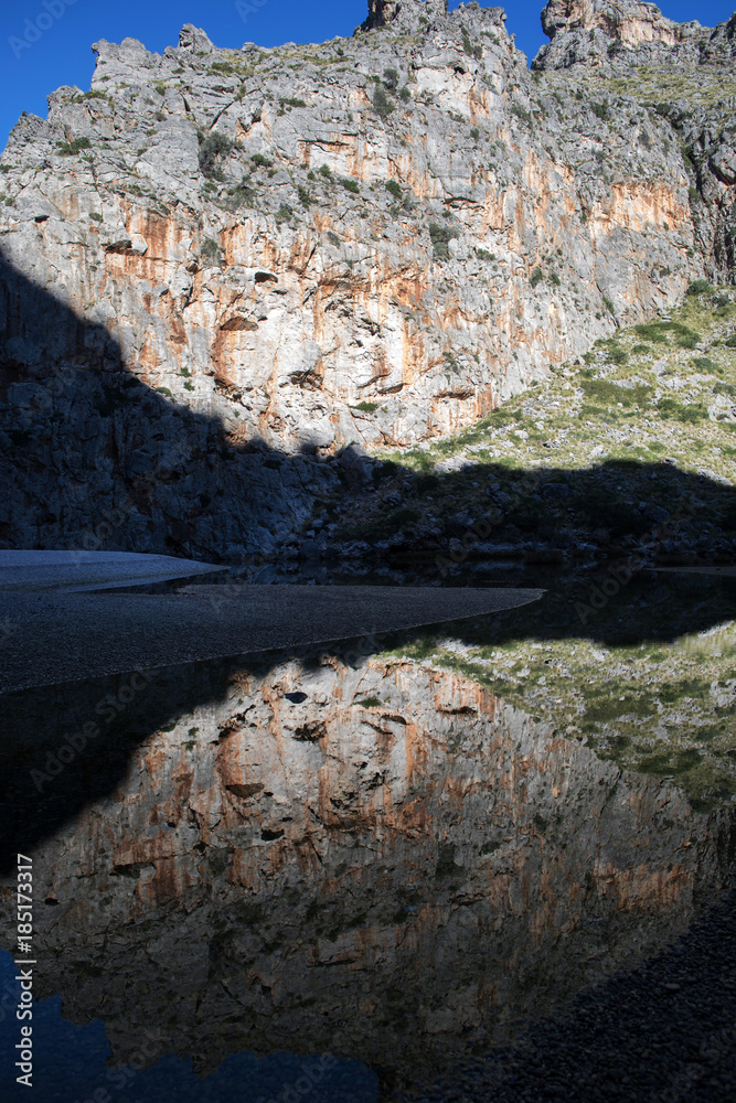 Sa Calobra - Torrent de Pareis impressive gorge 
