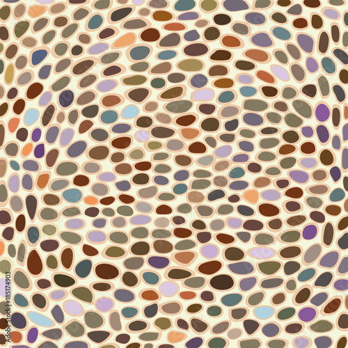 Background with multicolored pebble