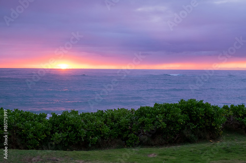 Beautiful Hawaiin Beach at Sunrise