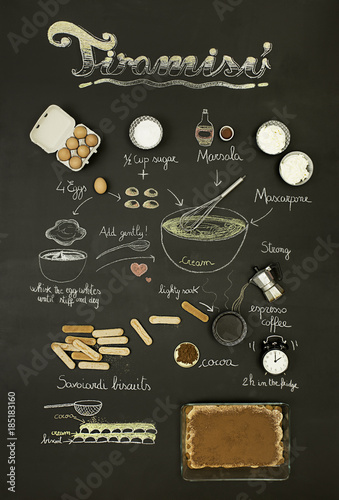 Tiramisu recipe photo