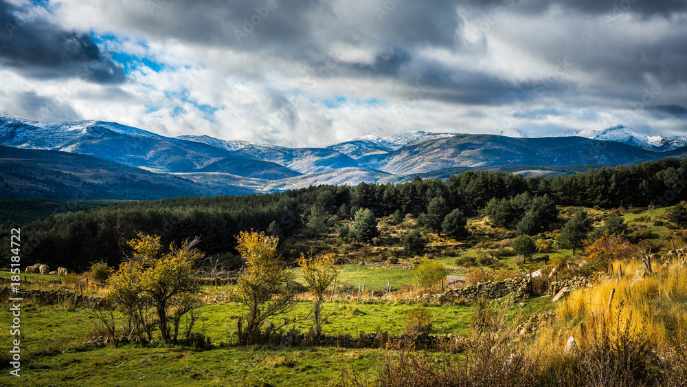 Sierra de Gredos, province of Avila, Castile Leon. Sierra de Gredos, province of Avila, Castile Leon.