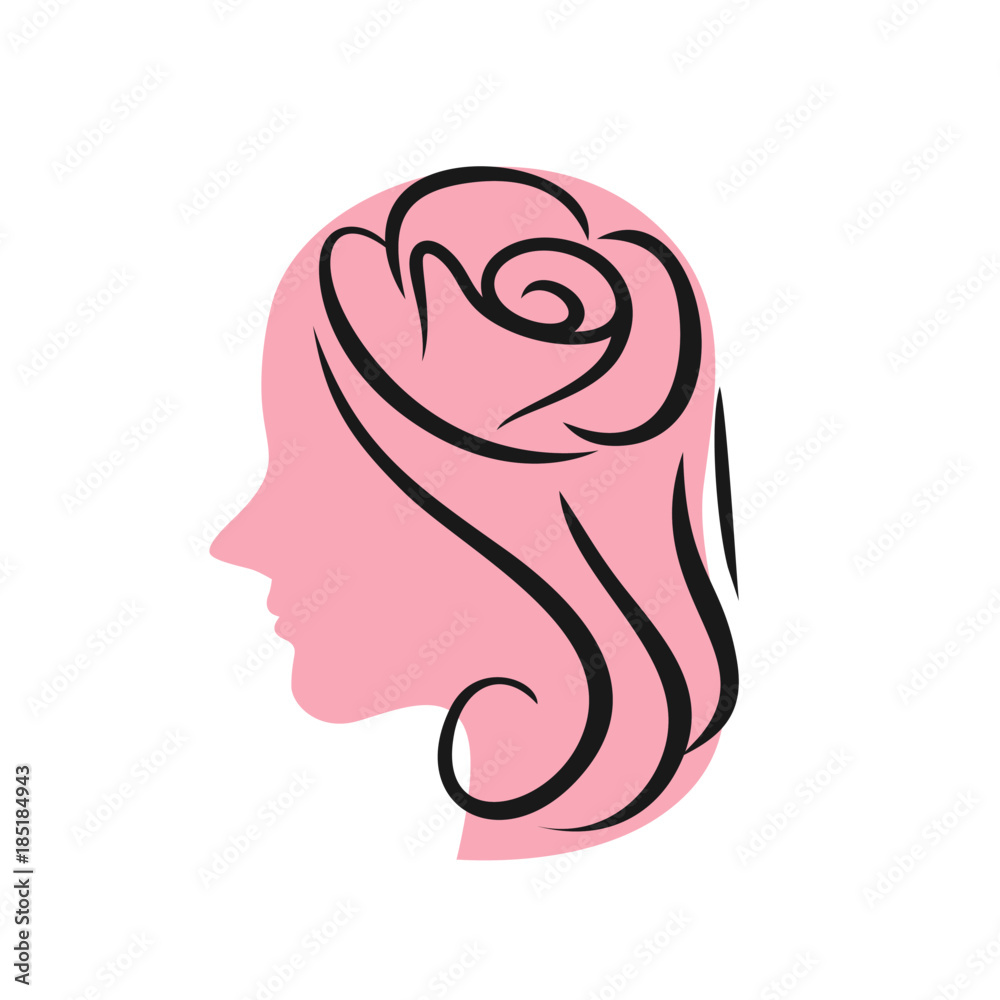 Beauty and fashion logo vector template Beauty and fashion logo vector template