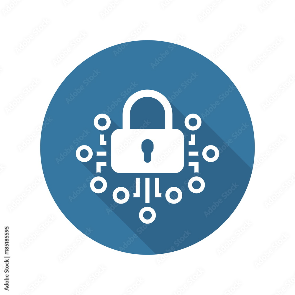 Cryptography Icon. Technology. Cryptography Icon. Technology.