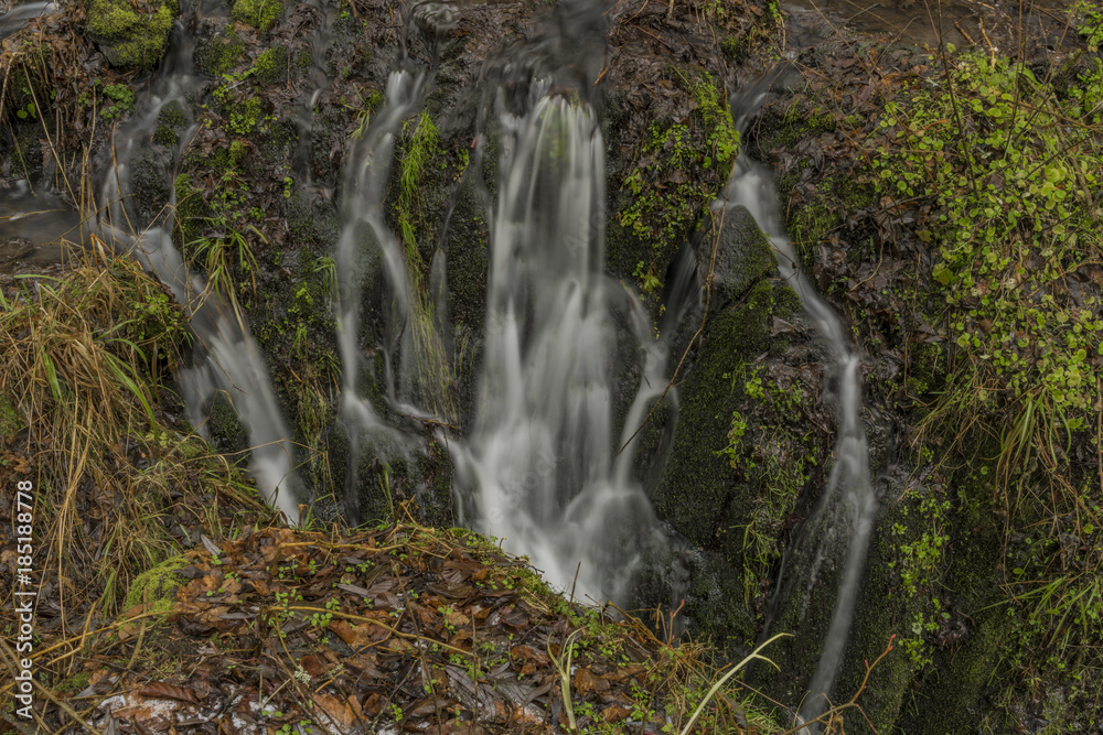 Lucinskosvatoborske waterfalls near Carlsbad spa town Lucinskosvatoborske waterfalls near Carlsbad spa town