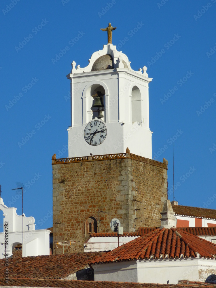 Jerez de los Caballeros, pueblo de Badajoz en Extremadura, España Jerez de los Caballeros, pueblo de Badajoz en Extremadura, España