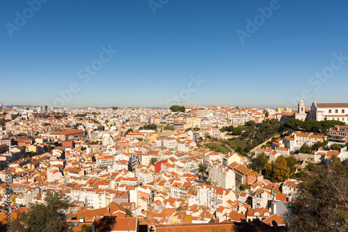 Vista do horizonte de Lisboa, Portugal. Dezembro de 2017 © Fabricio Rezende