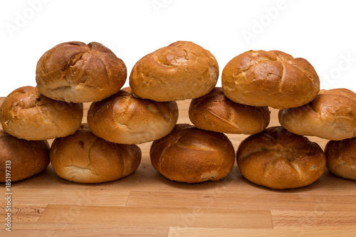 bread rolls breadcrumbs white