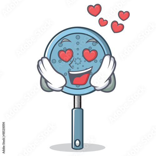 In love skimmer utensil character cartoon