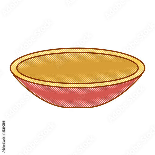 dish mexican classic icon vector illustration design