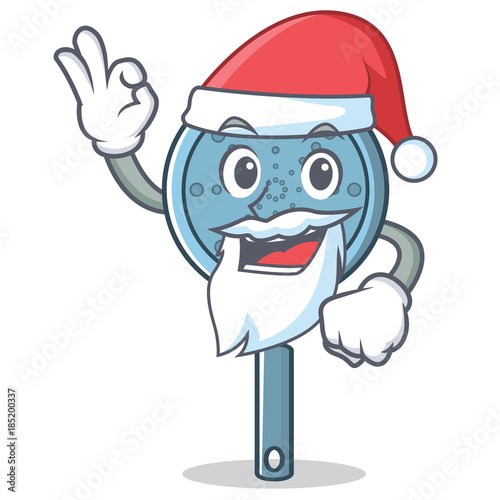 Santa skimmer utensil character cartoon