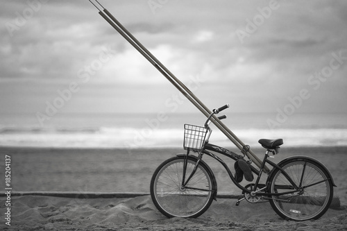 bicycle on the beach