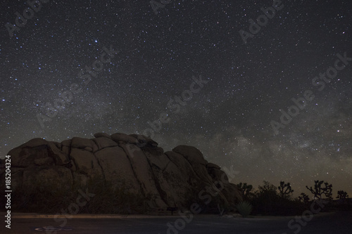 milky way joshua tree national park