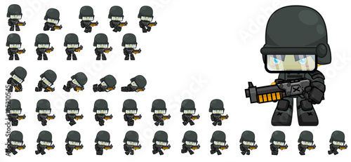 Soldier Game Character