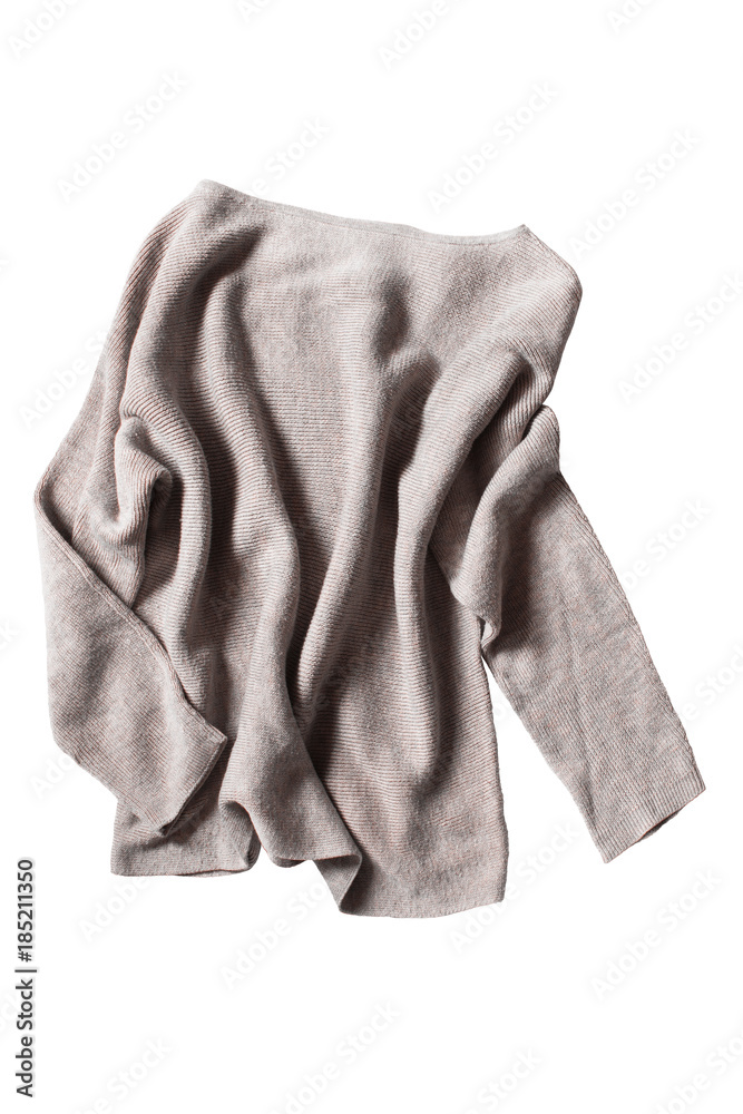 Crumpled sweatshirt isolated Crumpled sweatshirt isolated