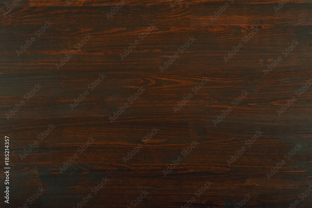 Fototapeta premium photo of natural wood for background or texture, dark brown color