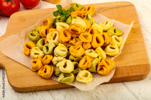 Raw tortellini