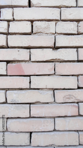 Texture of brick. Photo of a brick wall.
