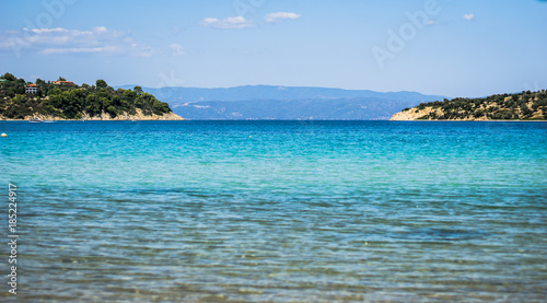 Beautiful Panorama With Turquoise Water, Sithonia, Halkidiki, Greece