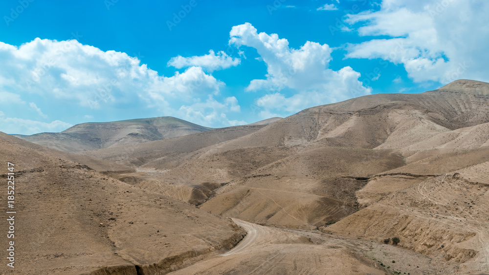 Desert hills near Dead sea