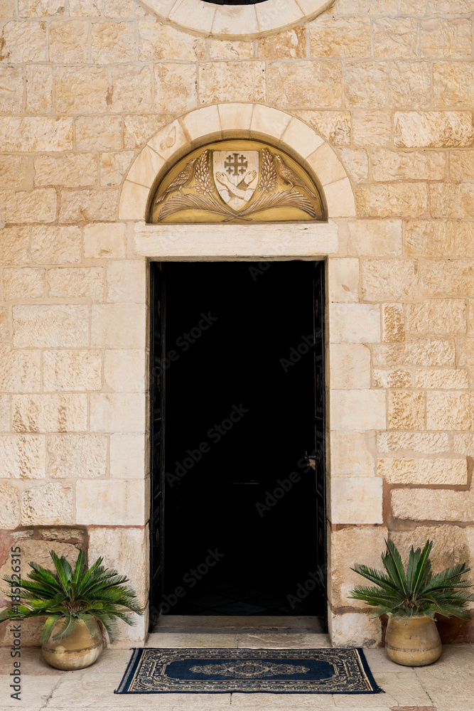 Bethphage church entrance door