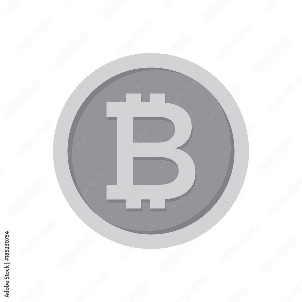 Bitcoin icon, payment symbol. Cryptocurrency, virtual internet money Bitcoin icon, payment symbol. Cryptocurrency, virtual internet money