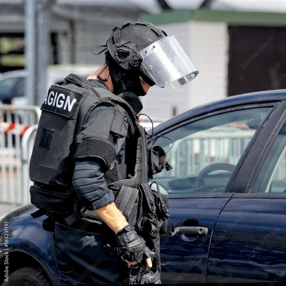 Naklejka premium gendarme