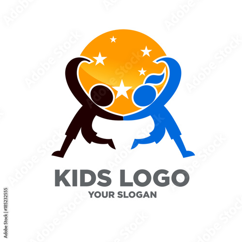 Kids Logo Design Vectors